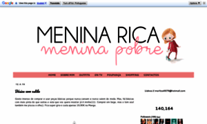 Meninaricameninapobre.blogspot.pt thumbnail