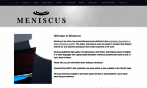 Meniscus.org.au thumbnail