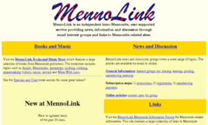 Mennolink.org thumbnail