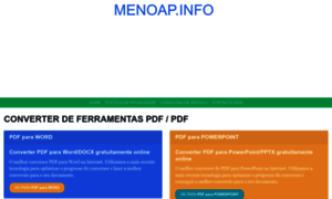 Menoap.info thumbnail