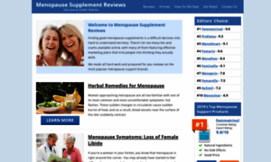 Menopause-supplement-reviews.info thumbnail