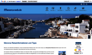 Menorca-web.de thumbnail