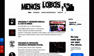 Menoslobos.net thumbnail