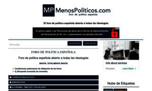Menospoliticos.com thumbnail