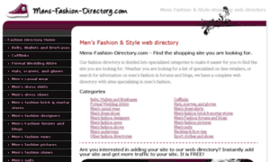 Mens-fashion-directory.com thumbnail