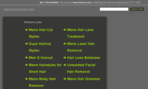 Mens-haircut.com thumbnail