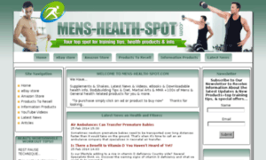 Mens-health-spot.com thumbnail