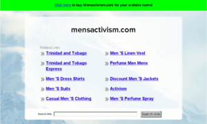 Mensactivism.com thumbnail