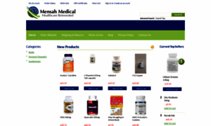 Mensahmedicalstore.com thumbnail