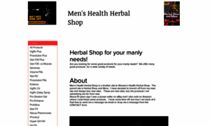 Menshealthherbalshop.com thumbnail