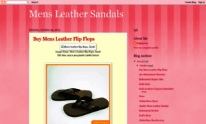 Mensleathersandals.blogspot.com thumbnail