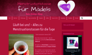 Menstruationstasse-maedels.de thumbnail