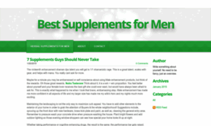Mensupplementfacts.weebly.com thumbnail