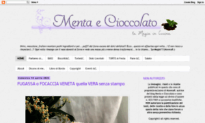 Mentaecioccolatoblog.blogspot.com thumbnail