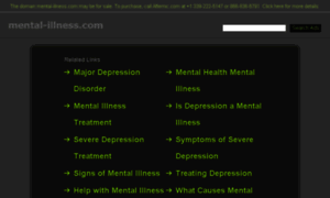 Mental-illness.com thumbnail