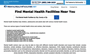 Mentalhealthfacilities.net thumbnail