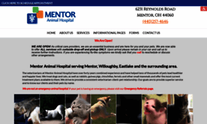 Mentoranimalhospital.com thumbnail