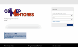 Mentores.obmep.org.br thumbnail