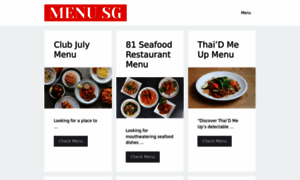 Menu-sg.com thumbnail