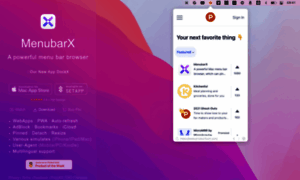 Menubarx.app thumbnail