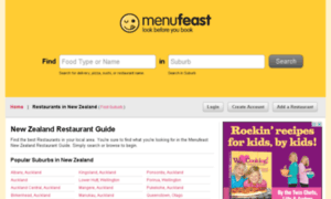 Menufeast.co.nz thumbnail