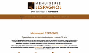 Menuiserie-lespagnol.fr thumbnail