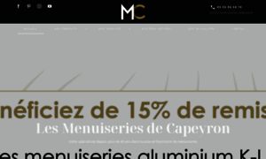 Menuiseries-capeyron.fr thumbnail