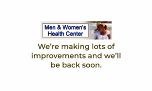 Menwomenshealthcenter.com thumbnail