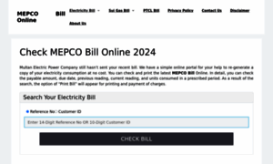 Mepcoebill.com.pk thumbnail