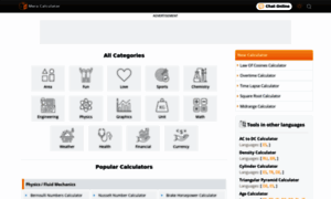 Meracalculator.com thumbnail