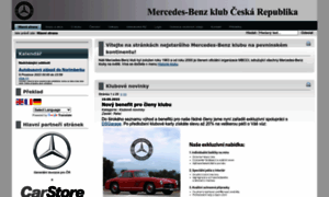 Mercedes-benz-klub.cz thumbnail
