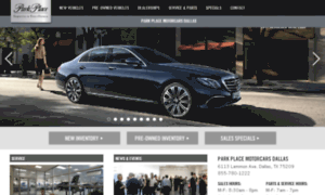 Mercedesbenzdallas.parkplacetexas.com thumbnail