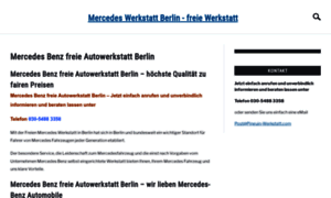Mercedesfahrzeuge-freiewerkstatt.de thumbnail