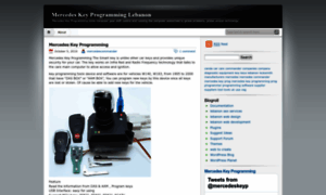 Mercedeskeyprogramming.wordpress.com thumbnail