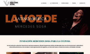 Mercedessosa.org thumbnail