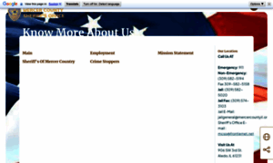 Mercercosheriff.org thumbnail