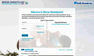 Mercermarketplace-smilebrandsinc.secure-enroll.com thumbnail