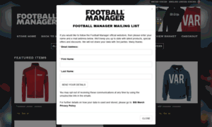 Merchandise.footballmanager.com thumbnail