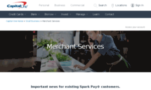 Merchant.sparkpay.com thumbnail