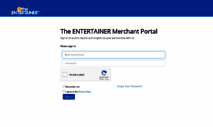 Merchantportal.theentertainerme.com thumbnail