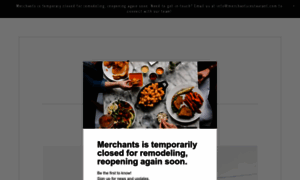 Merchantsrestaurant.com thumbnail