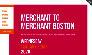 Merchanttomerchantboston.splashthat.com thumbnail