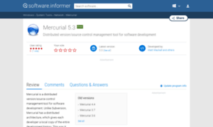 Mercurial.software.informer.com thumbnail