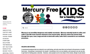 Mercuryfreekids.org thumbnail