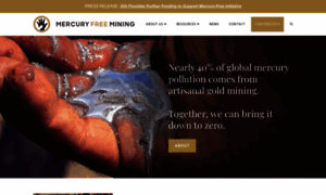 Mercuryfreemining.org thumbnail