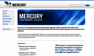 Mercurylang.org thumbnail