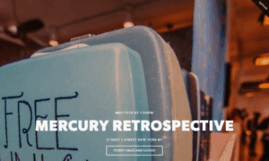 Mercuryretrospective.splashthat.com thumbnail