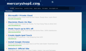 Mercuryshops.com thumbnail