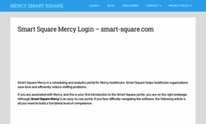 Mercysmart-square.com thumbnail