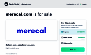 Merecal.com thumbnail